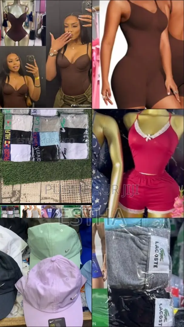 Caleçons+Débardeurs (Homme) /Lingeries+Pyjama (Femme)