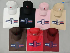 T-Shirt Plus Casquette Pour Homme Et Femme