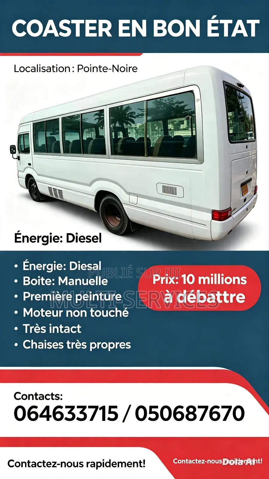 Toyota Sous-verre 2017 Blanc