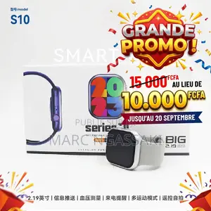 S10 Promax — Montre Connectée, Livrée Gratuitement | 5 Dispo Seulement