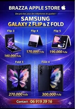 Nouveau Samsung Galaxy Z Flip 256 GB Argenté