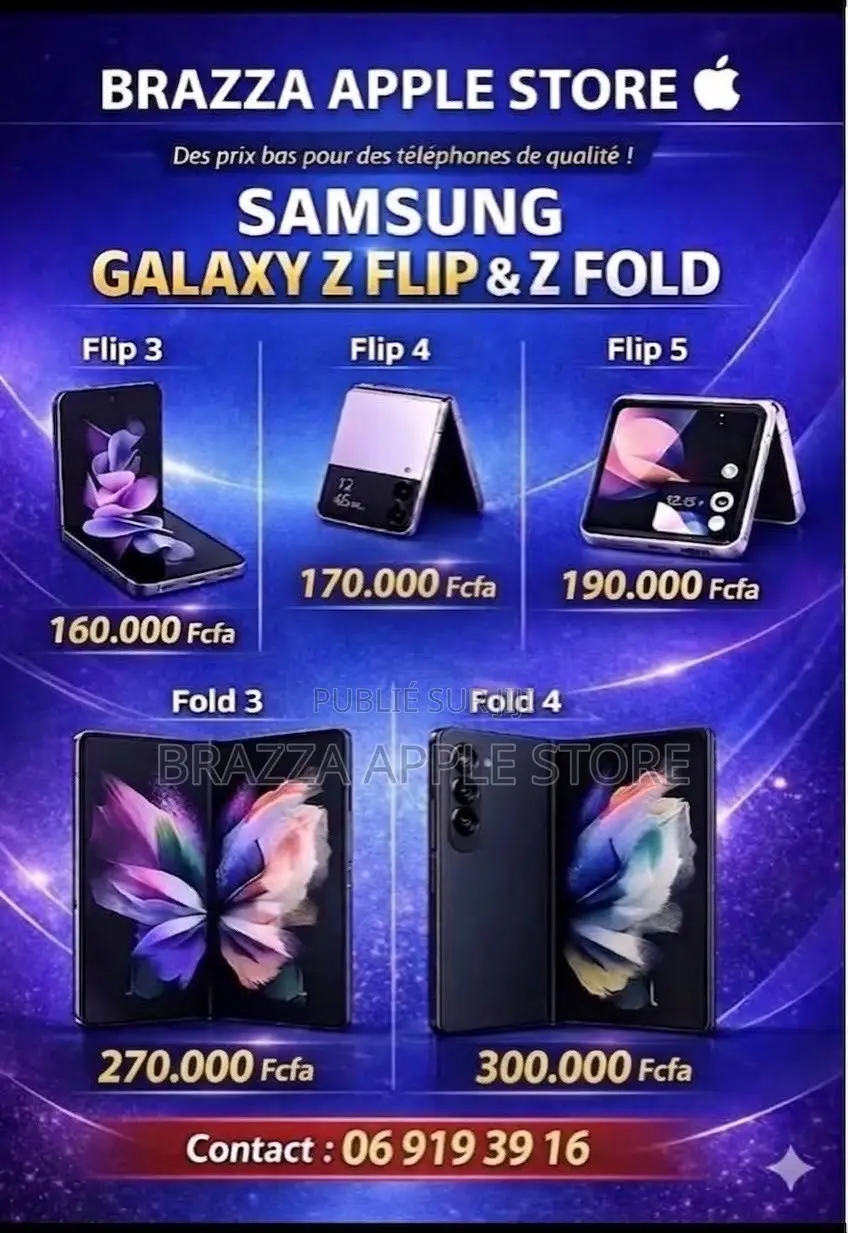 Nouveau Samsung Galaxy Z Flip 256 GB Argenté