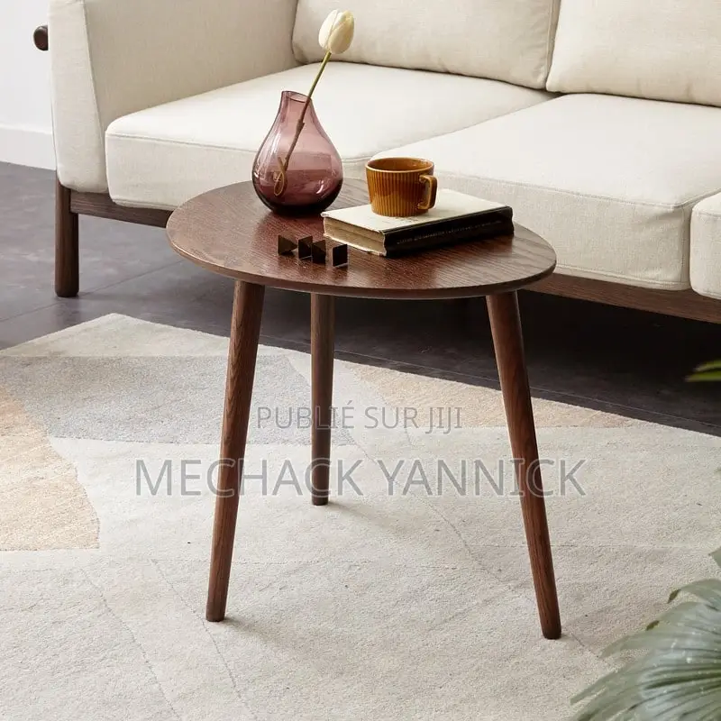 Table Basse Ronde Massif