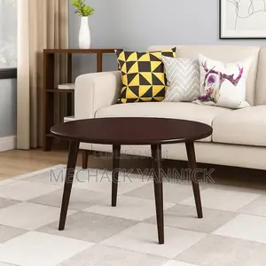 Table Basse Ronde Massif