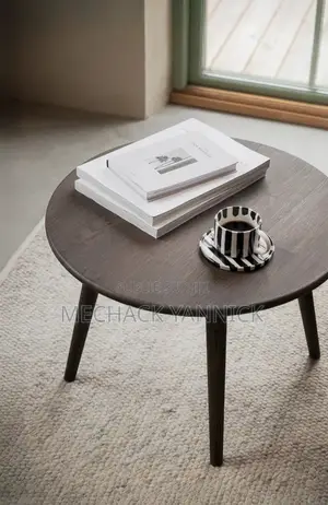 Table Basse Ronde Massif