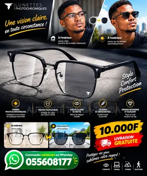Lunettes Photo Chromée