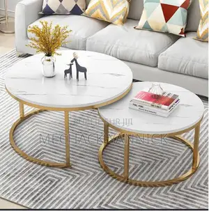 Table Basse Ronde Massif