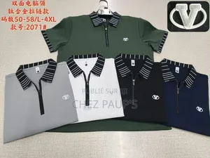 Polo Homme – Col Zippé