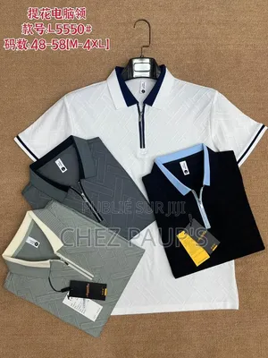 Polo Homme – Col Zippé