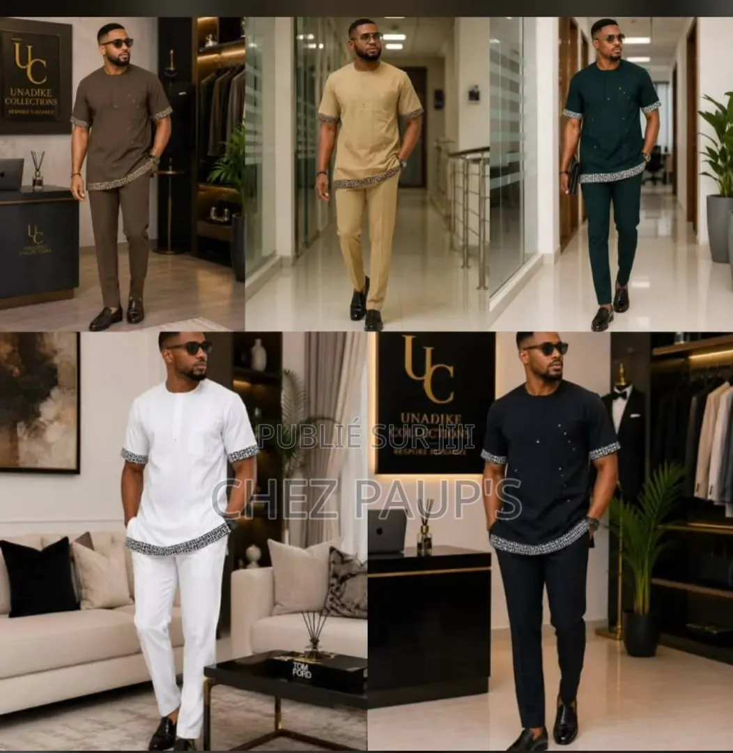 Ensemble Homme Décontracté – Polo Pantalon Jogger