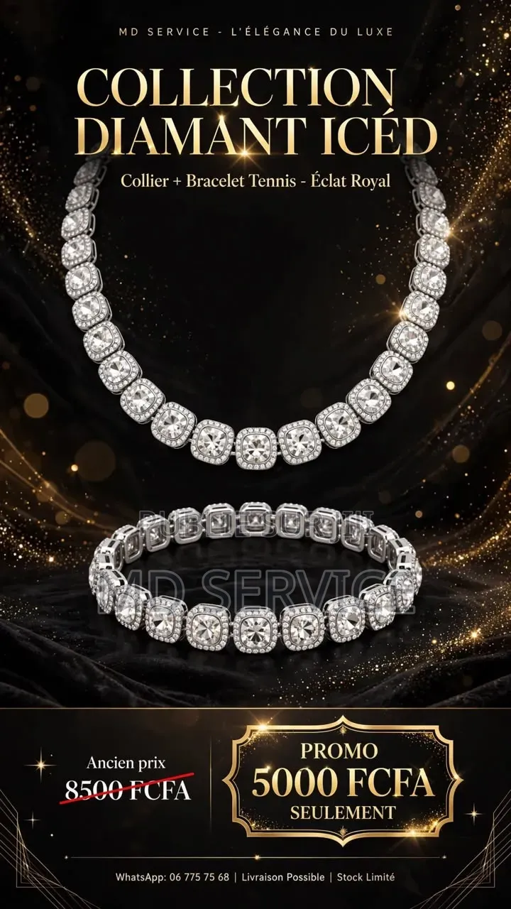 Collier Diamant Iced