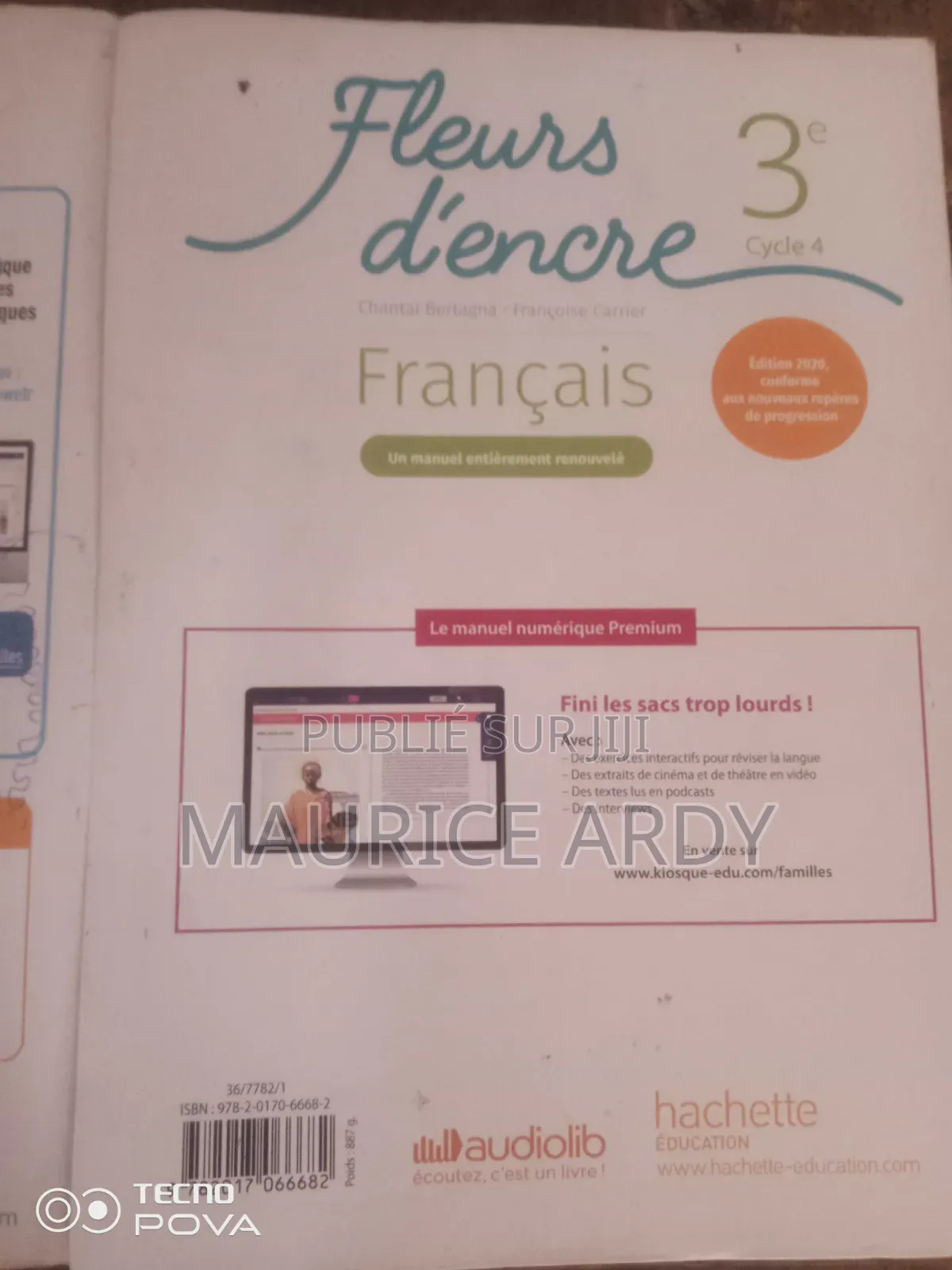 Livre Programme Français