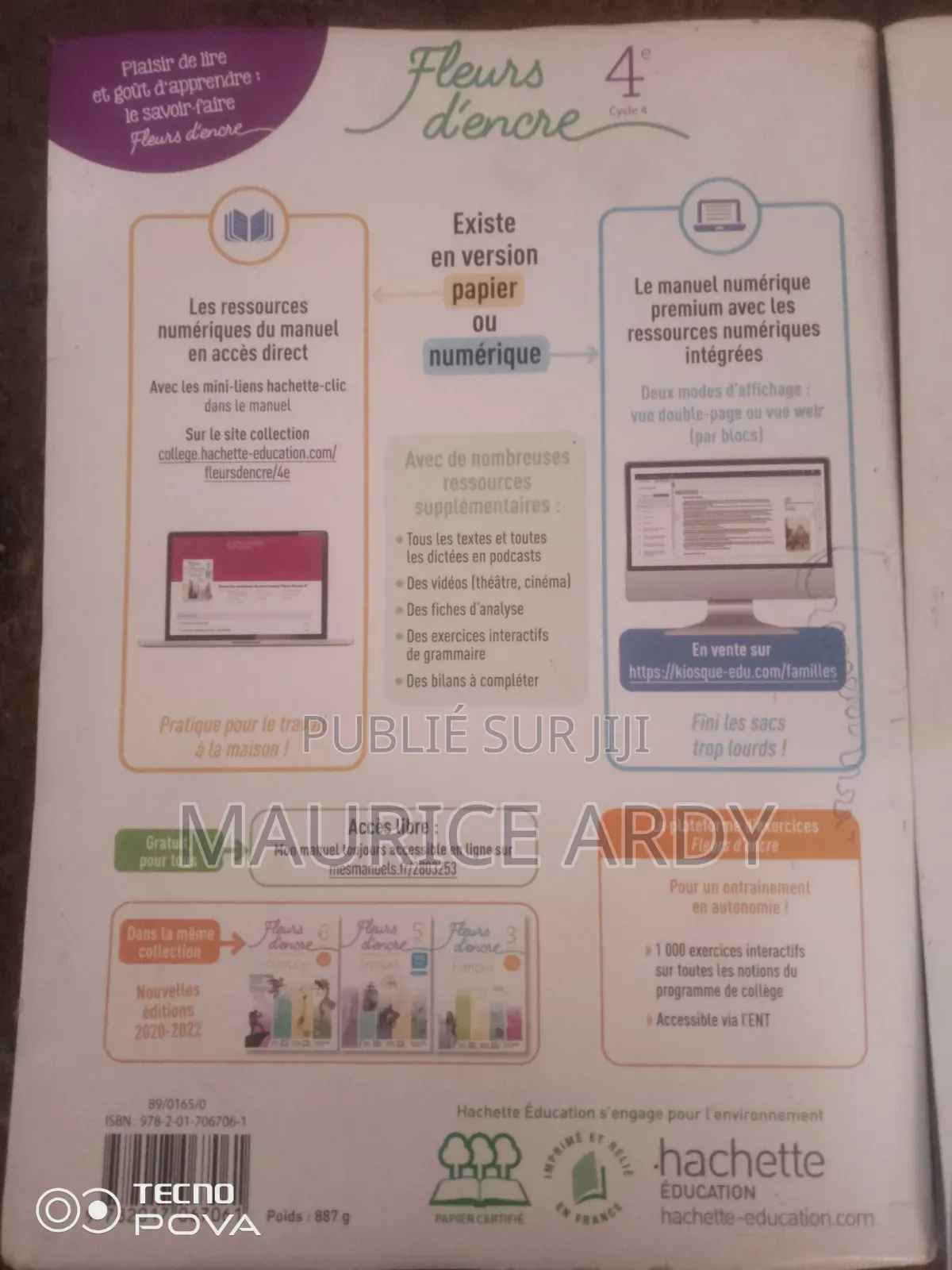 Livre Programme Français