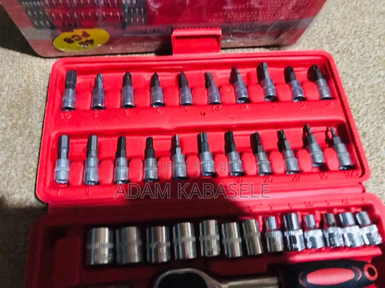 Jeu De Clés À Douille Professionnelles De 46 Pièces.