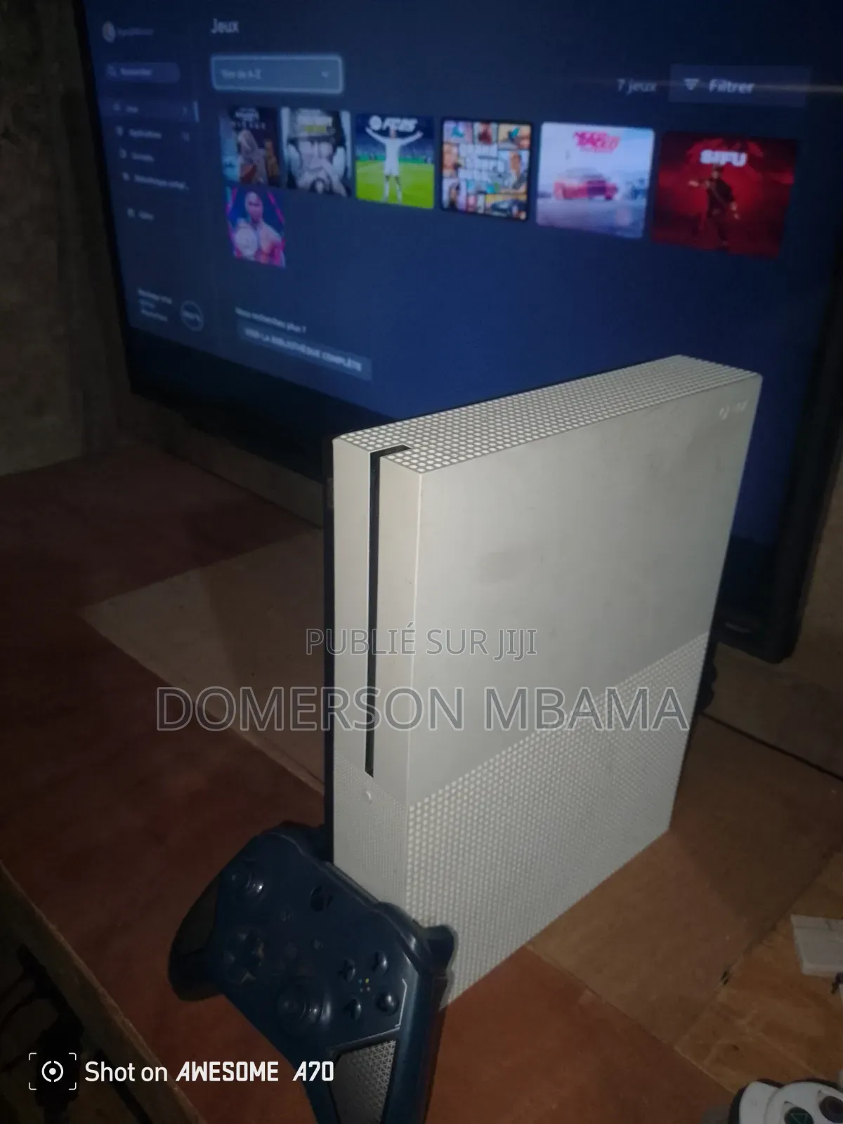 Xbox One S Ultra Slim Avec 9 Jeux. +2nettes d'origines.q