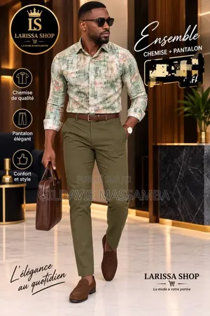 Ensemble Pantalon Et Chemise Copie Conforme