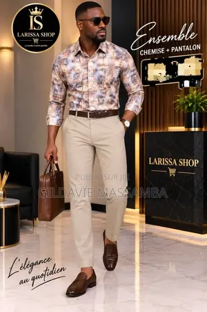 Ensemble Pantalon Et Chemise Copie Conforme