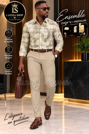 Ensemble Pantalon Et Chemise Copie Conforme