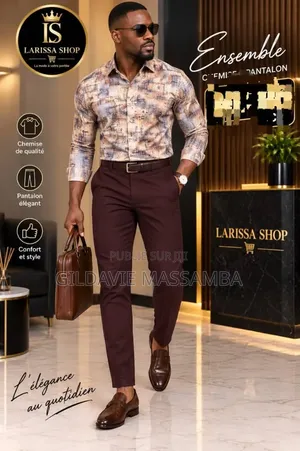 Ensemble Pantalon Et Chemise Copie Conforme