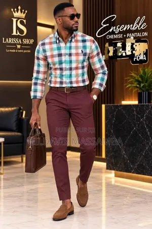 Ensemble Pantalon Et Chemise Copie Conforme