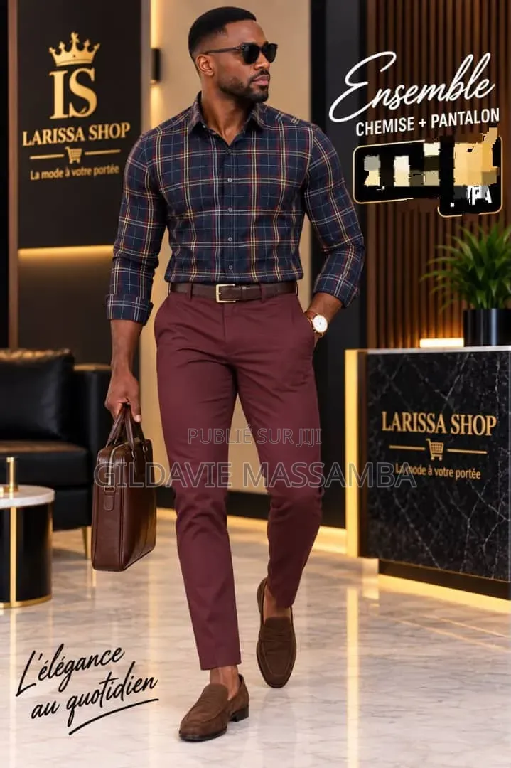 Ensemble Pantalon Et Chemise Copie Conforme
