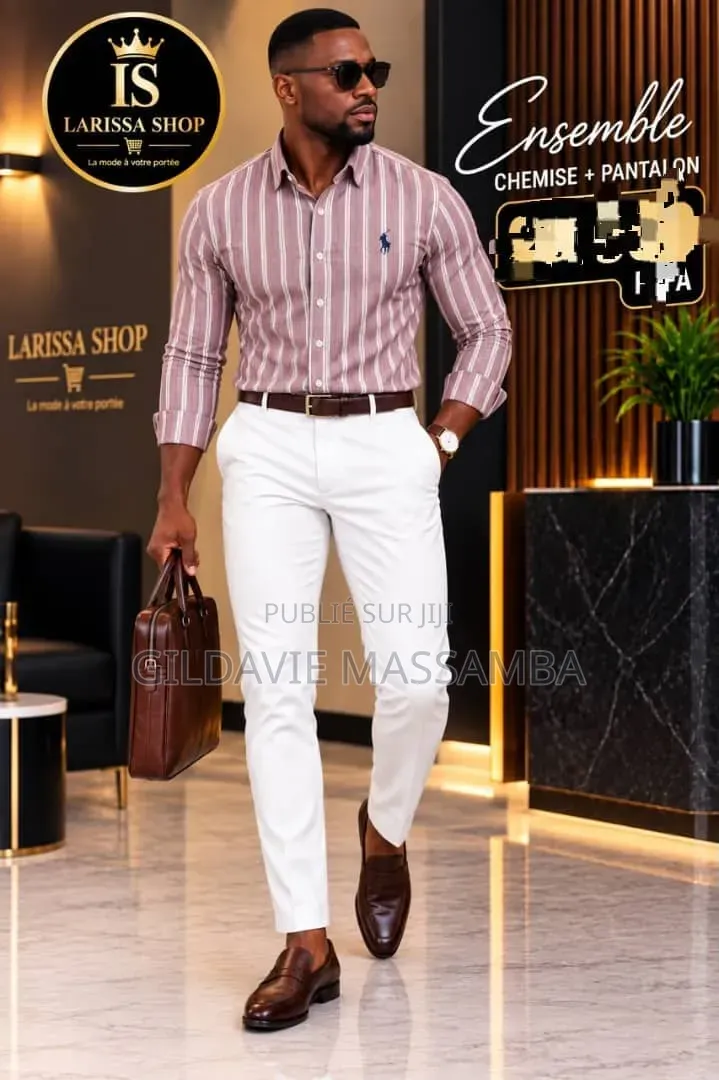 Ensemble Pantalon Et Chemise Copie Conforme