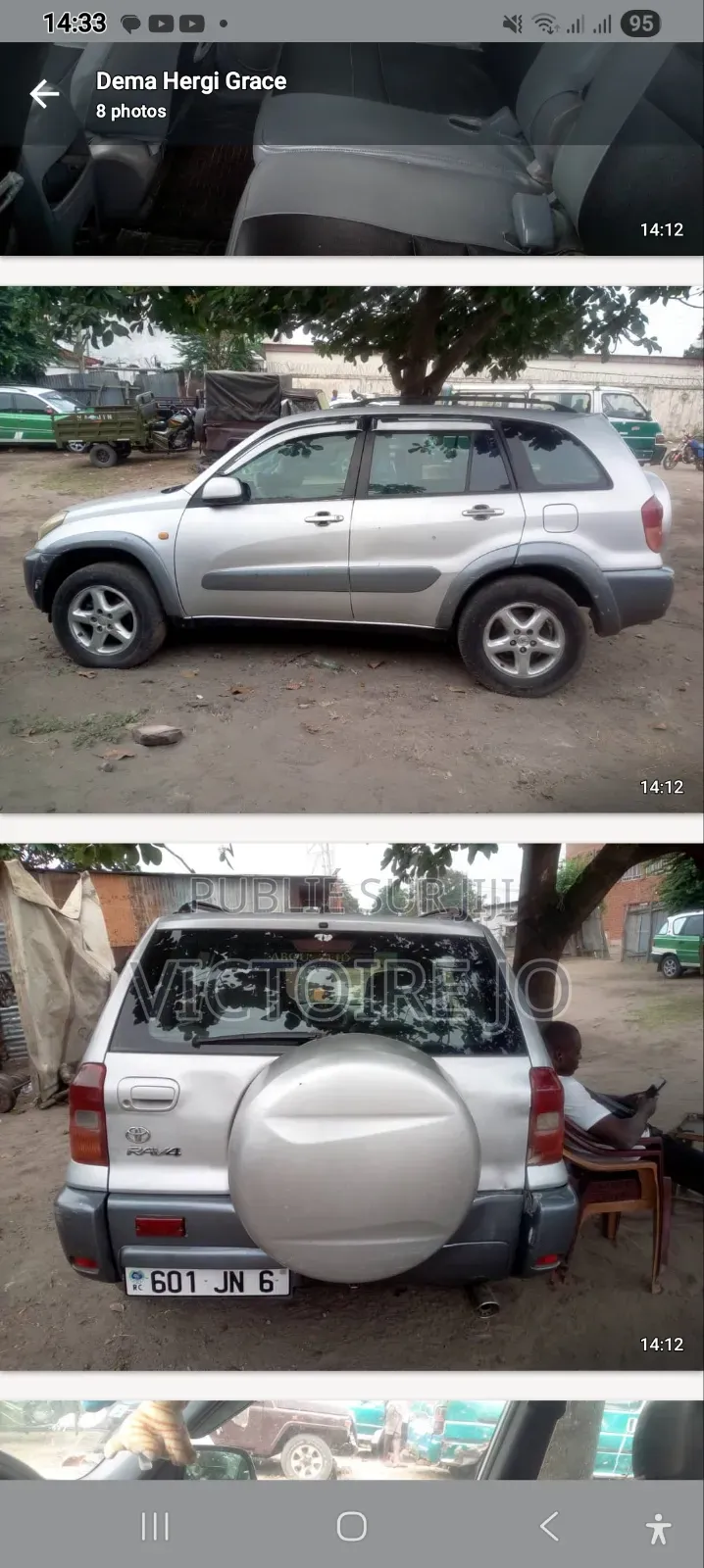 Toyota RAV4 2017 Gris