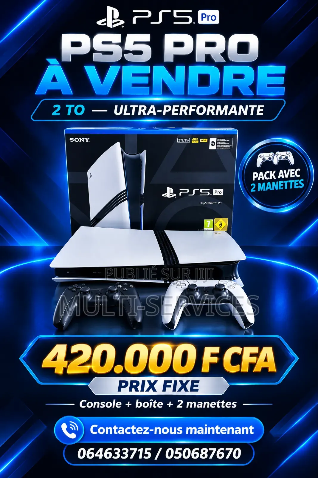 Console PS5 Pro À Vendre