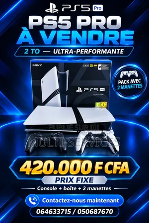 Console PS5 Pro À Vendre