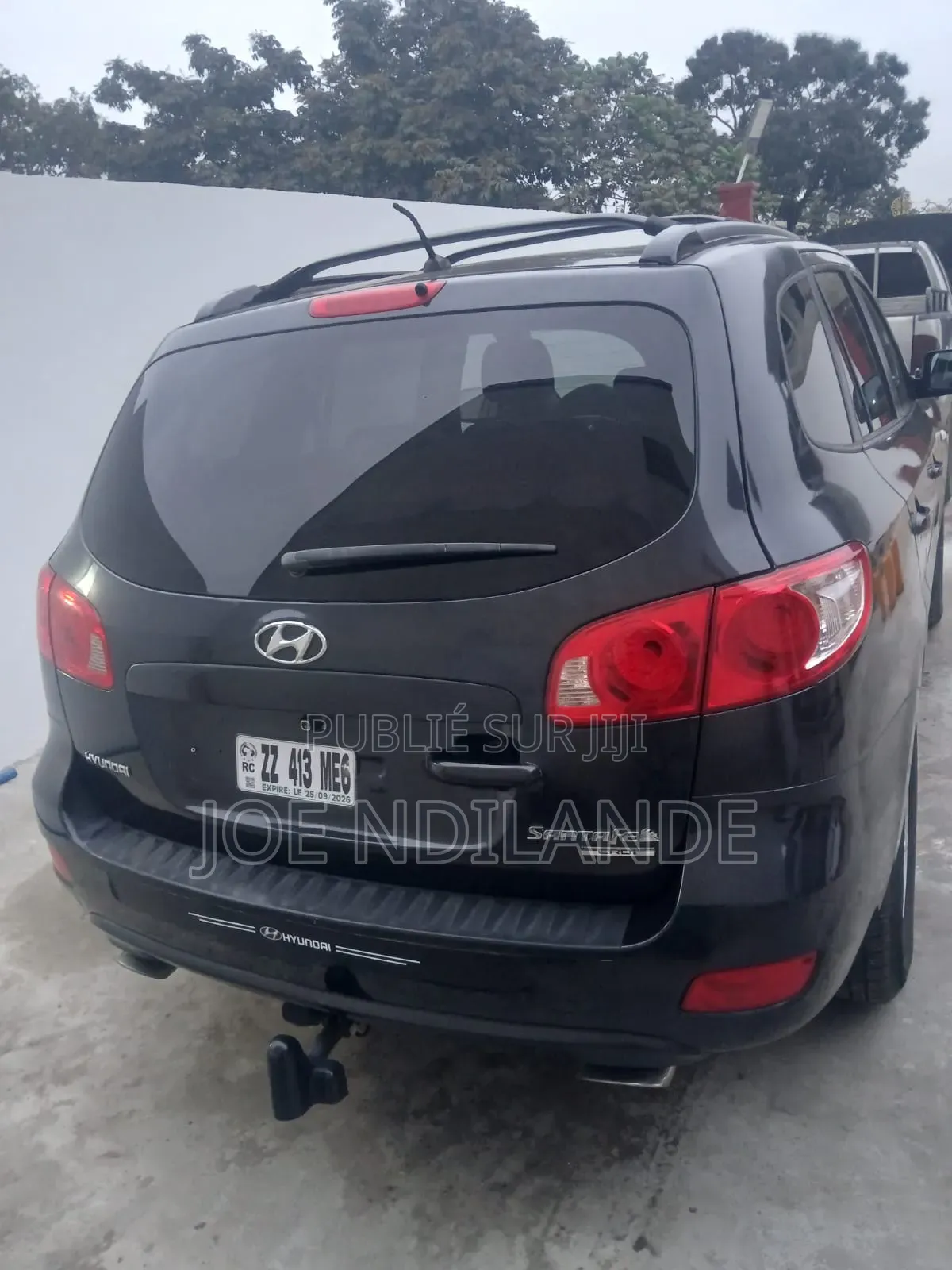 Hyundai Santa Fe 2007 Noir