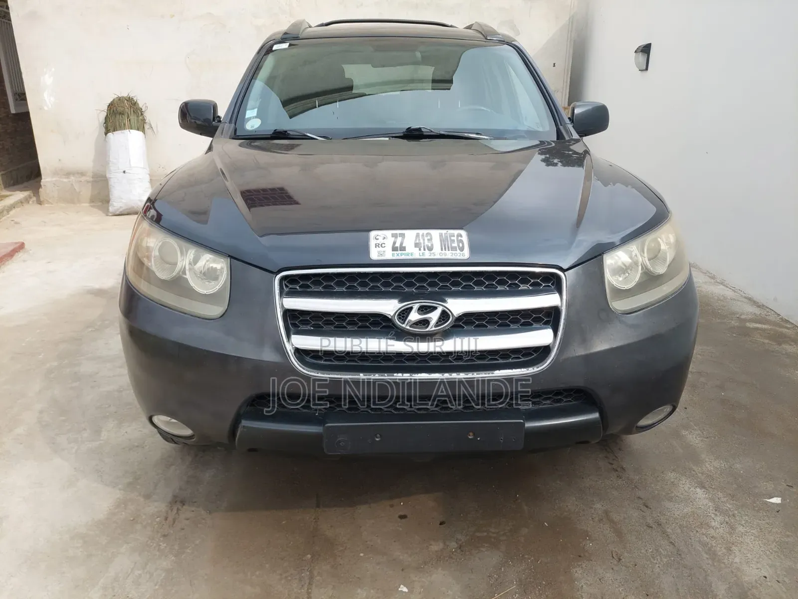 Hyundai Santa Fe 2007 Noir