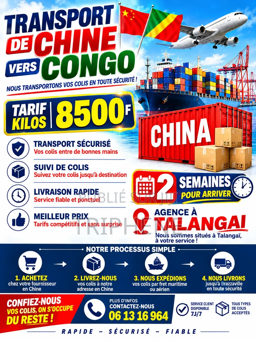 Agence Chine Congo Transport