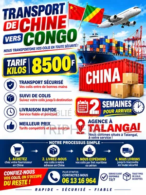 Agence Chine Congo Transport