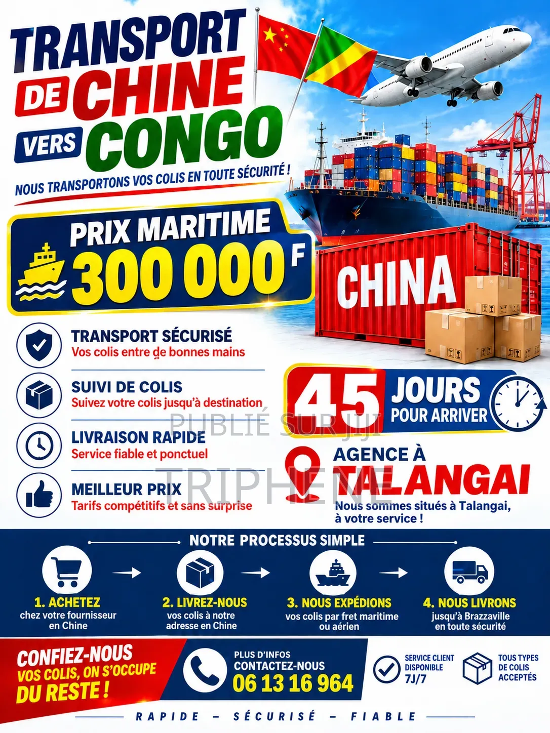 Agence Chine Congo Transport