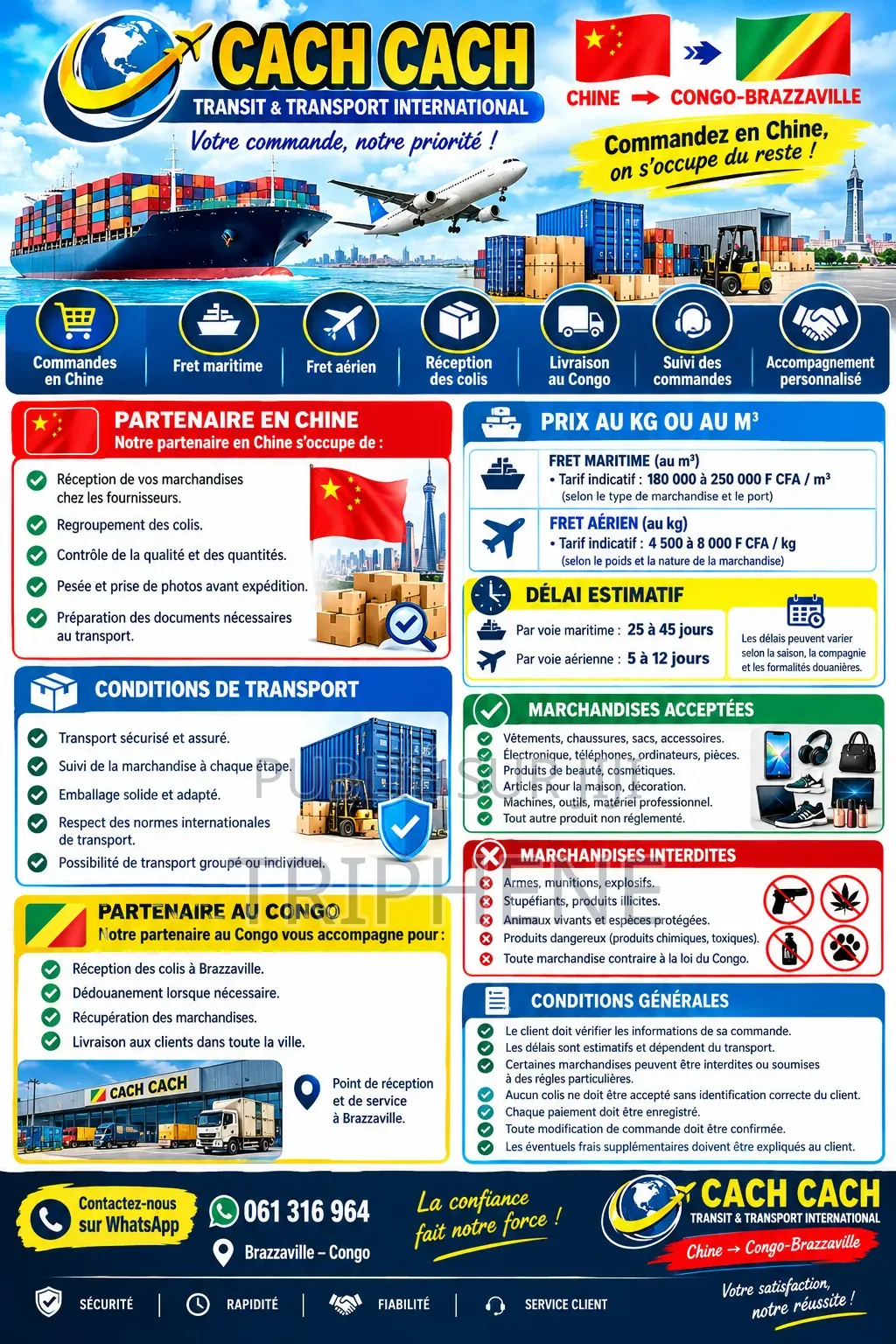 Agence Chine Congo Transport