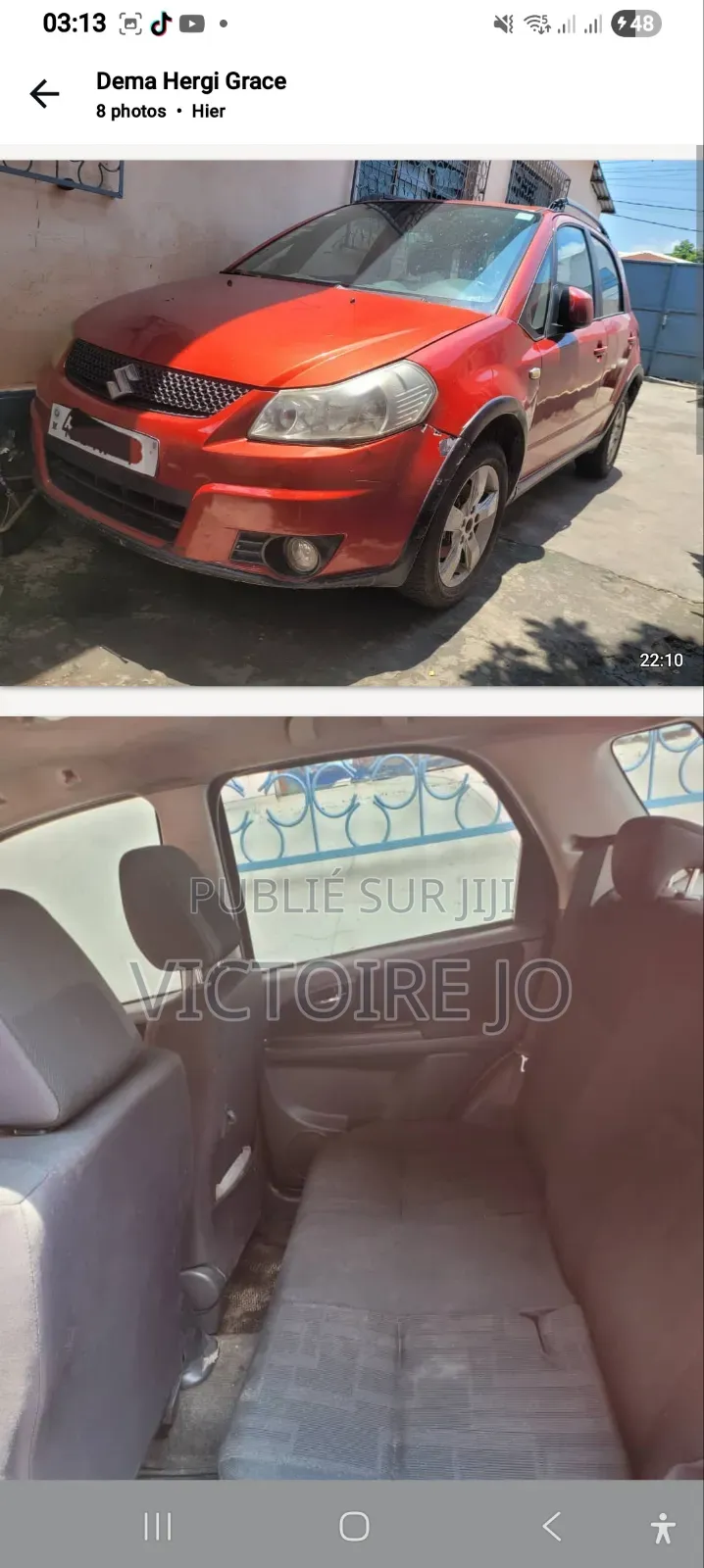 Suzuki Sx4 2018 Rouge