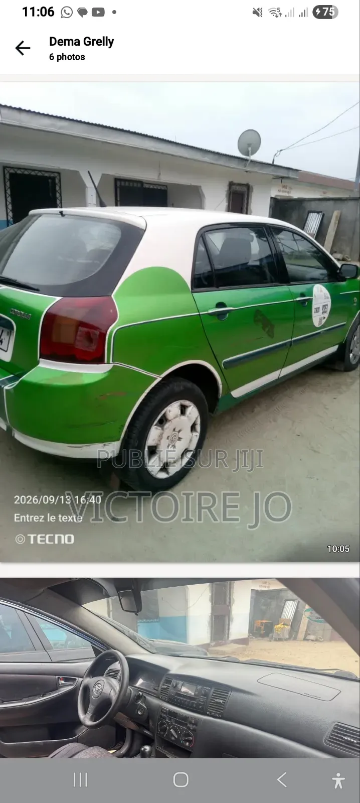 Toyota Corolla 2018 Vert