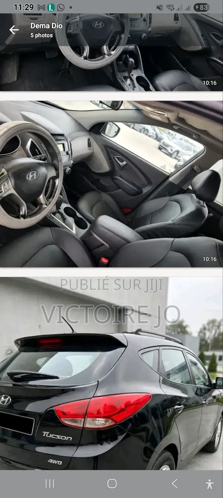 Hyundai Tucson 2017 Noir