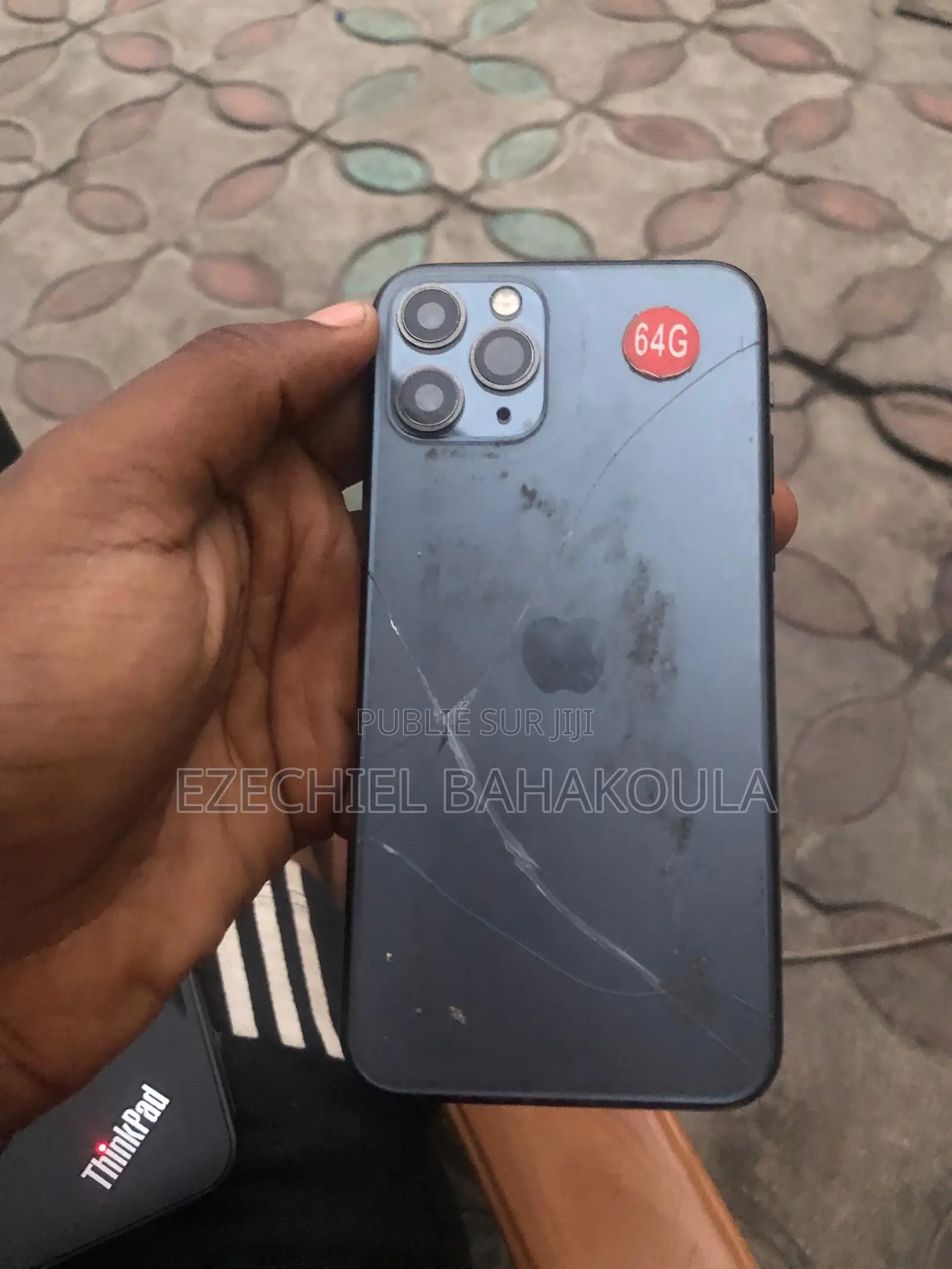 Pomme iPhone 11 Pro 64 GB Noir