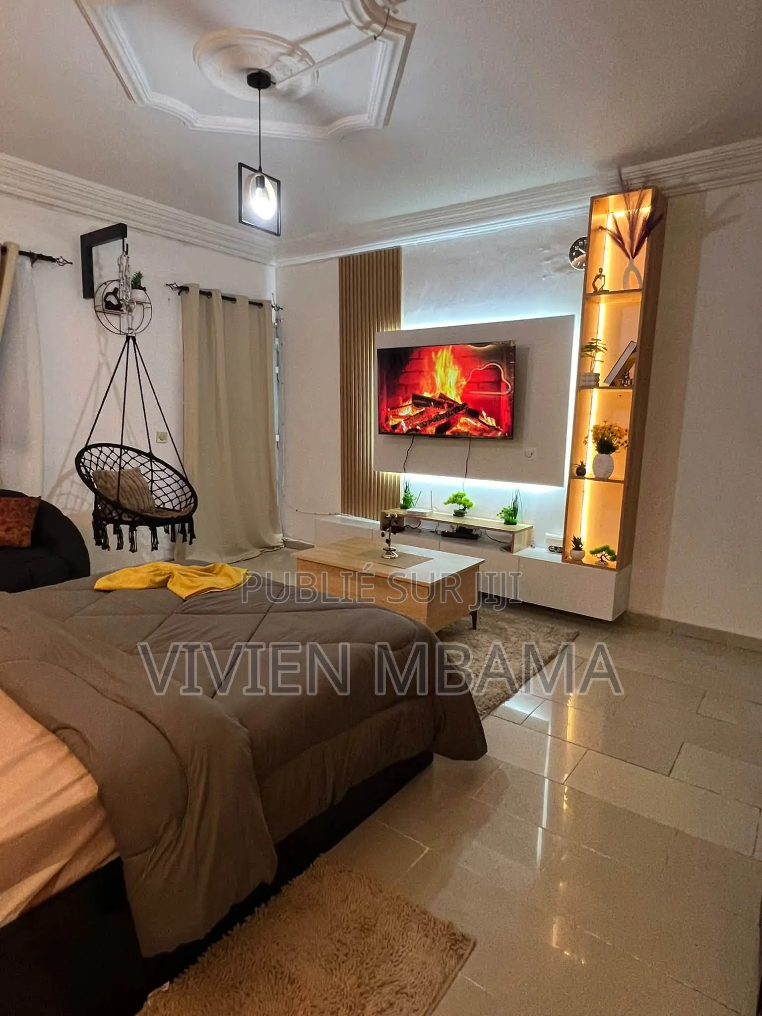 Meublé 1chbre Appartement dans Lumumba à Louer