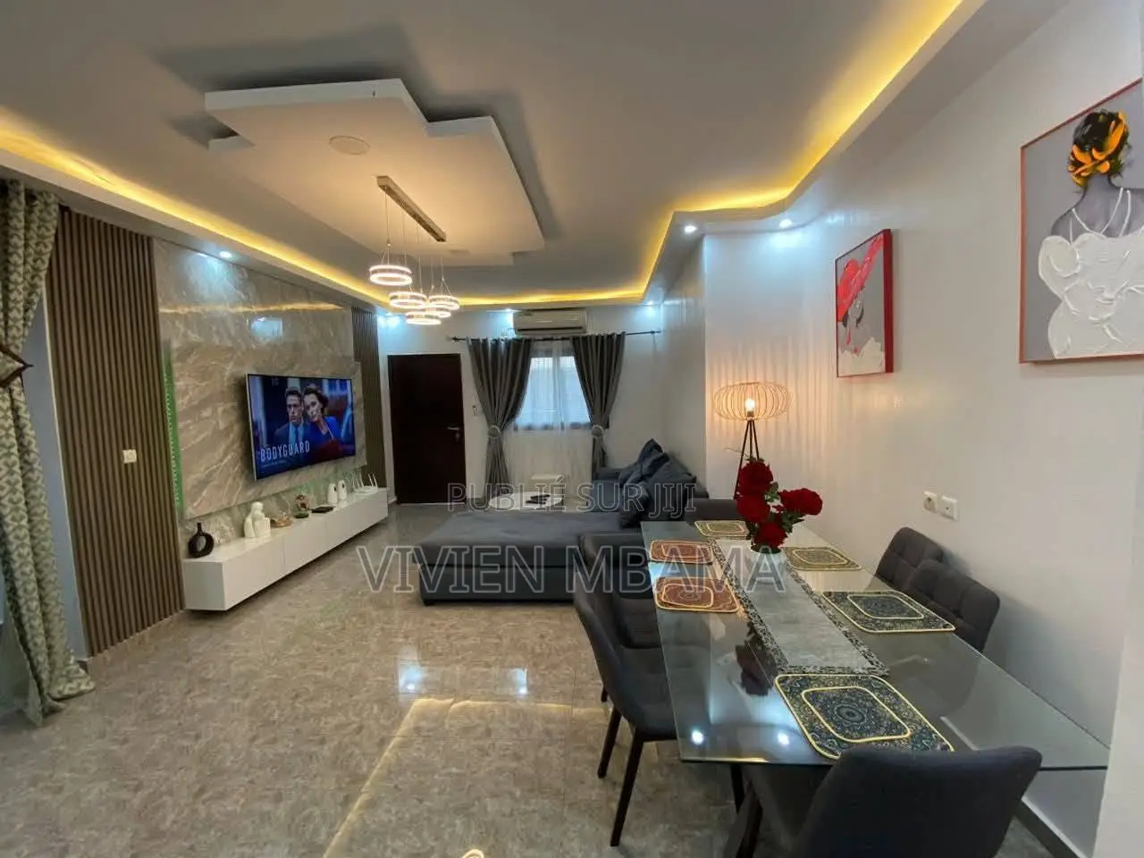 Meublé 1chbre Appartement dans Lumumba à Louer