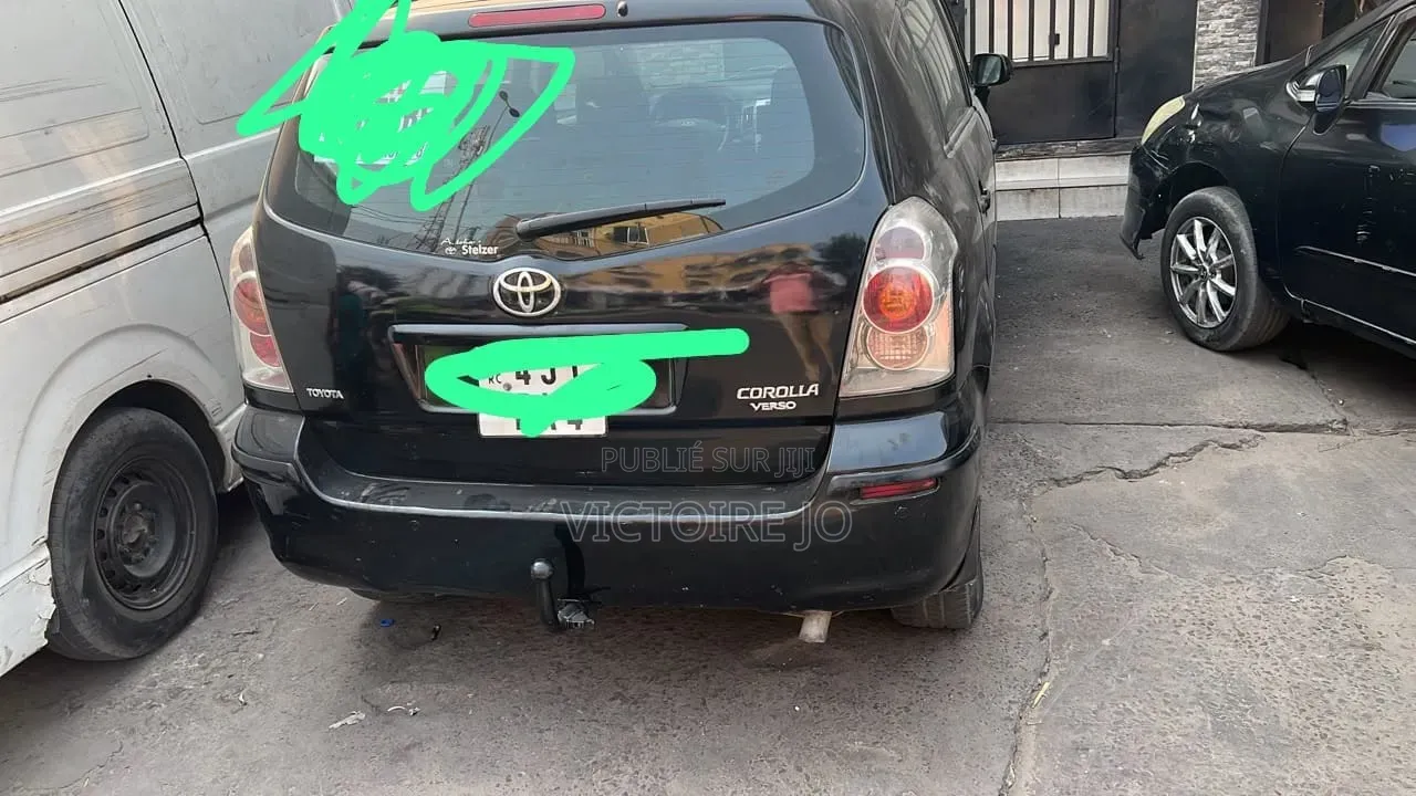 Toyota Verso 2016 Noir