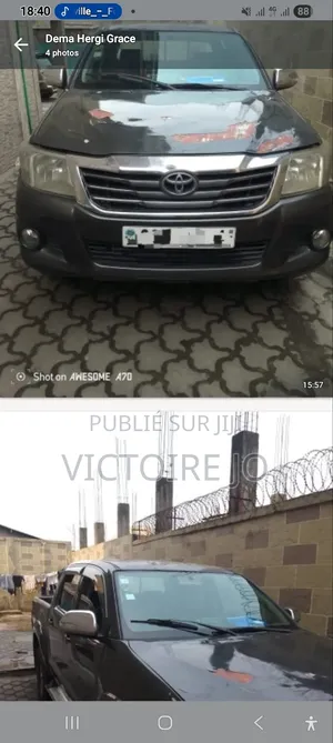 Toyota Hilux 2015 Noir