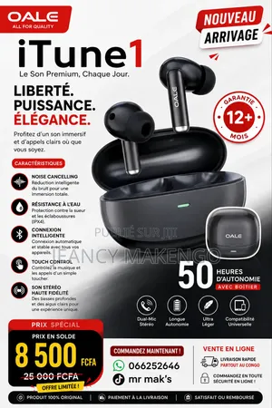 Écouteur Bluetooth OALE Bon Qualité