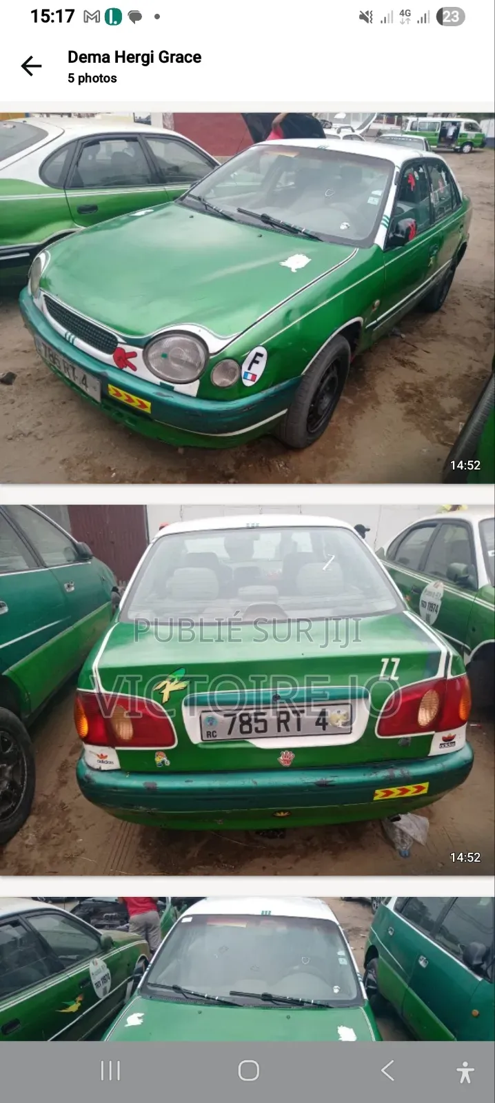 Toyota Corolla 2010 Vert