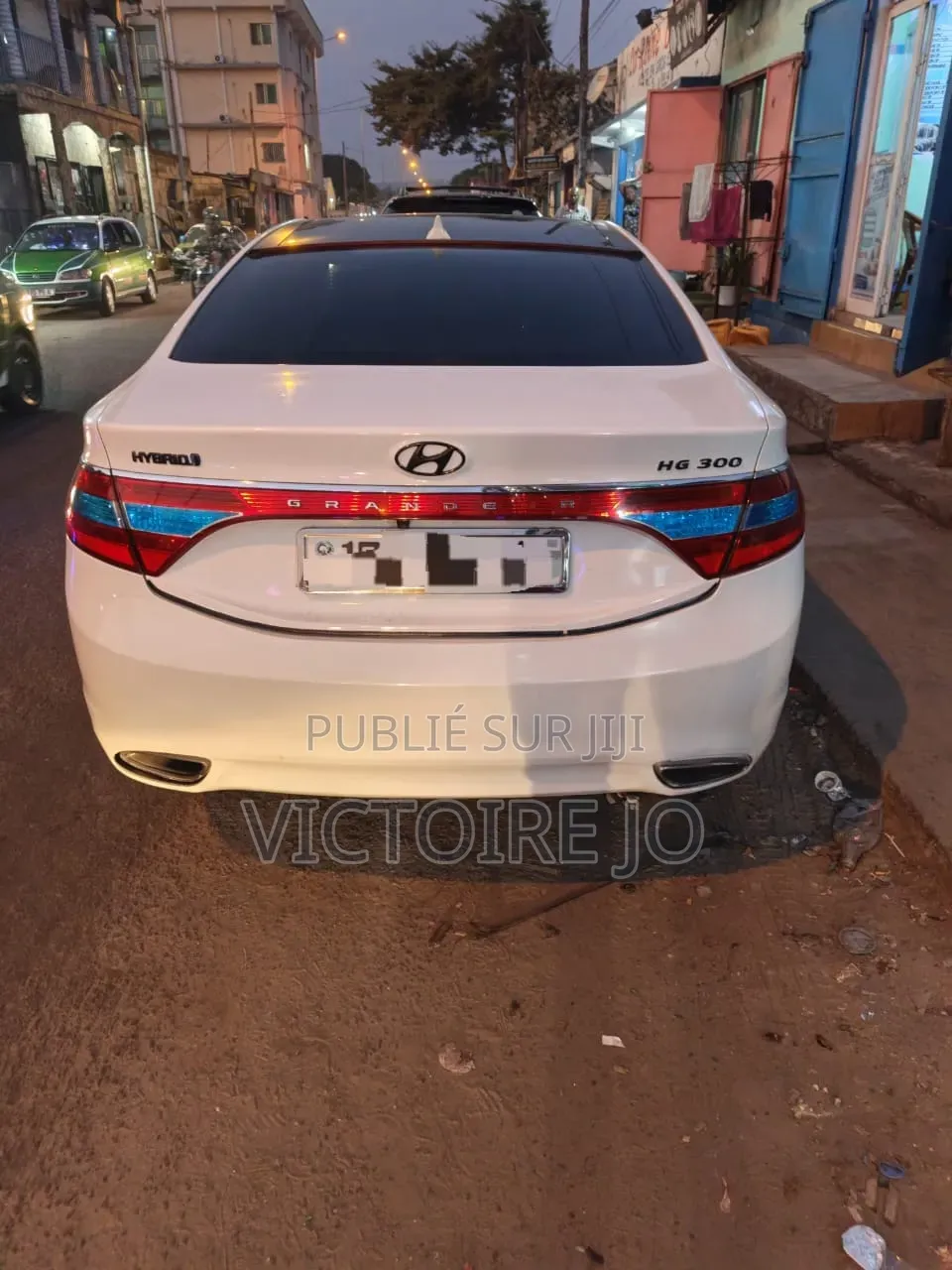 Hyundai Grandeur 2015 Blanc