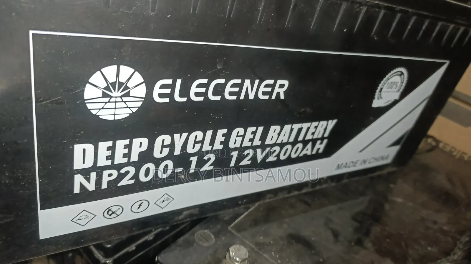 Batterie Gel 12V 200AH