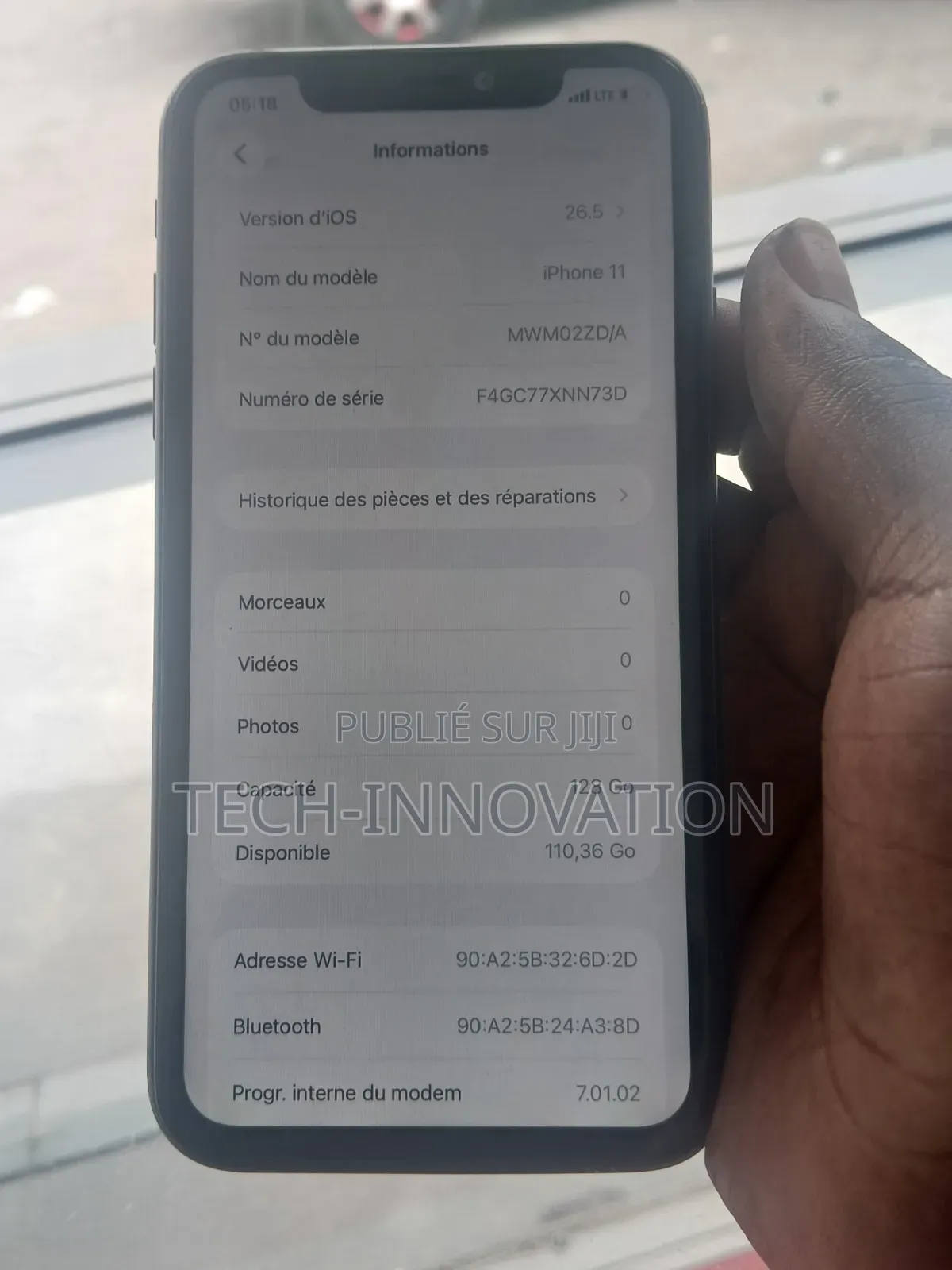 Pomme iPhone 11 128 GB Noir