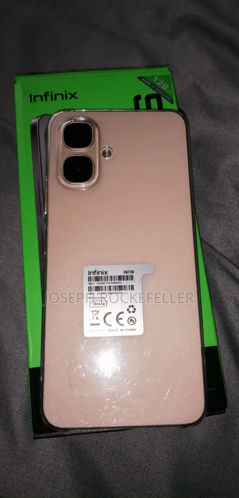 Nouveau Infinix Smart 10 128 GB Doré