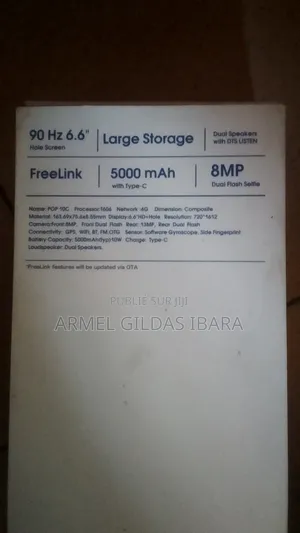 Tecno Pop 7 64 GB Orange
